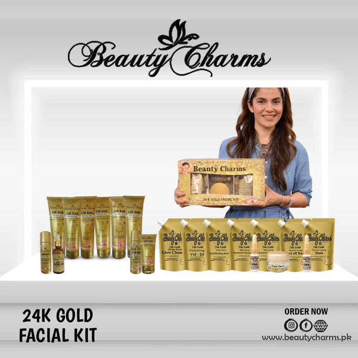 24k Gold Facial Kit