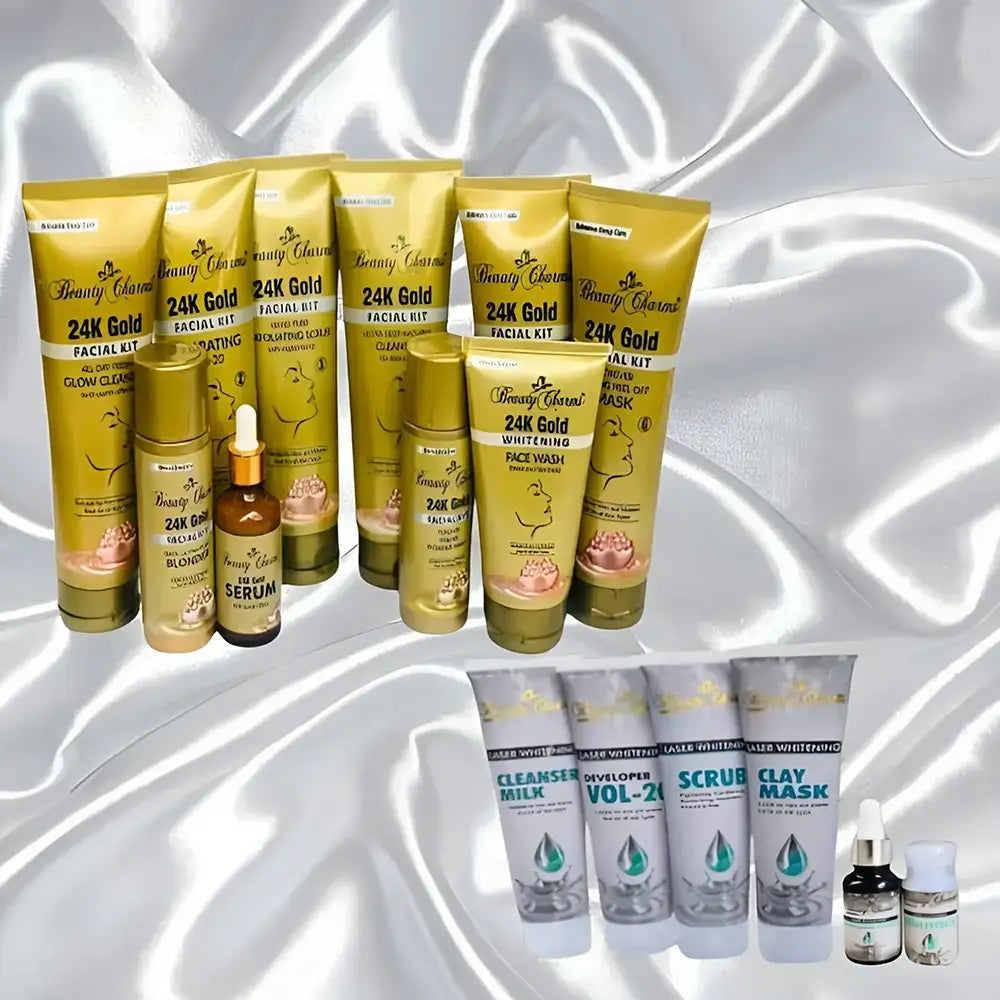 Bundle of Professional 24K Gold and Laser Facial Kit