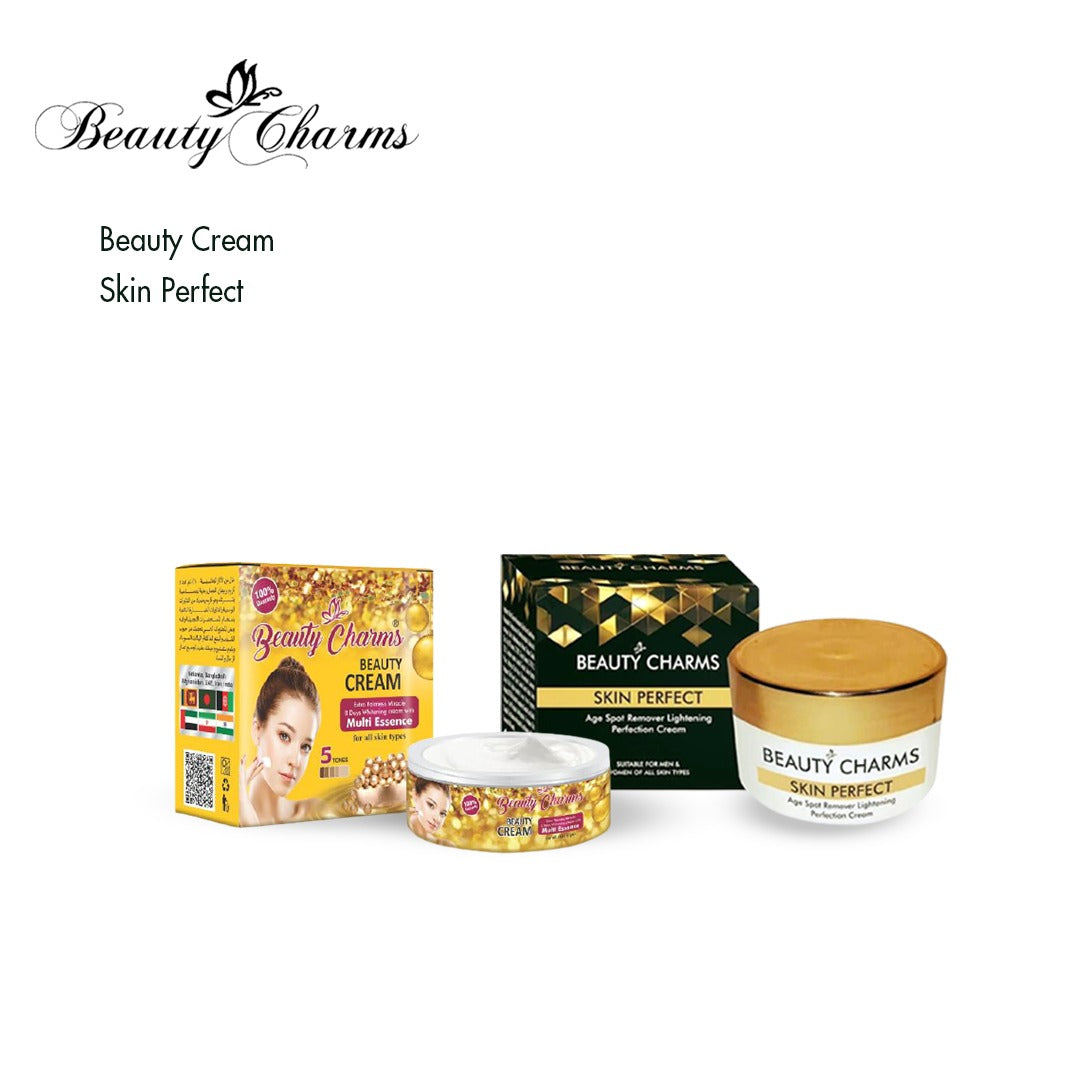 Face pack of whitening beauty creams