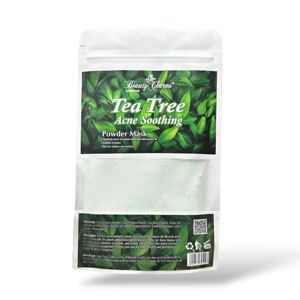 Tea Tree Acne Soothing Powder Mask For Face - Beauty Charms