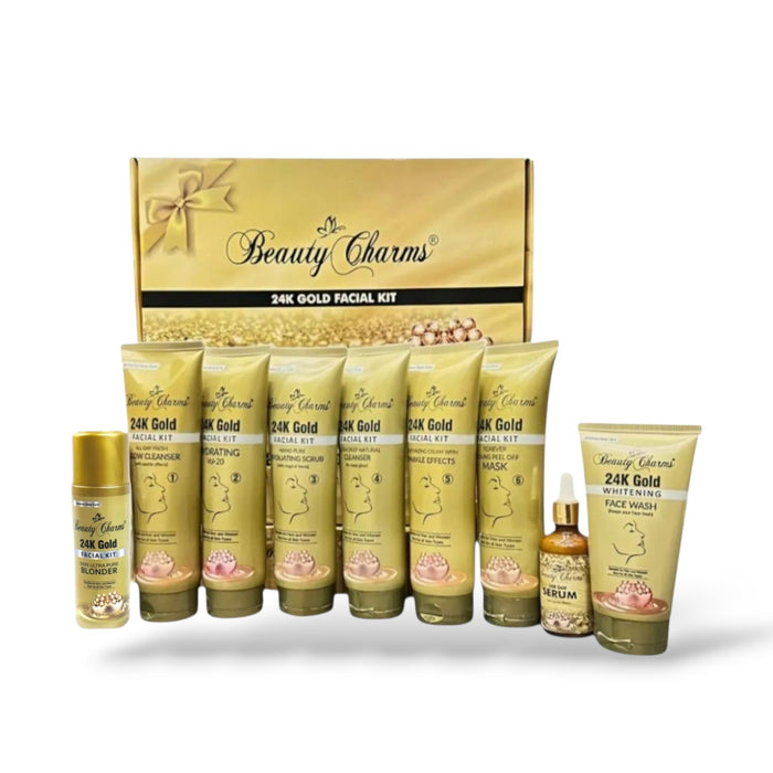 Professional 24K Gold Whitening Facial Kit