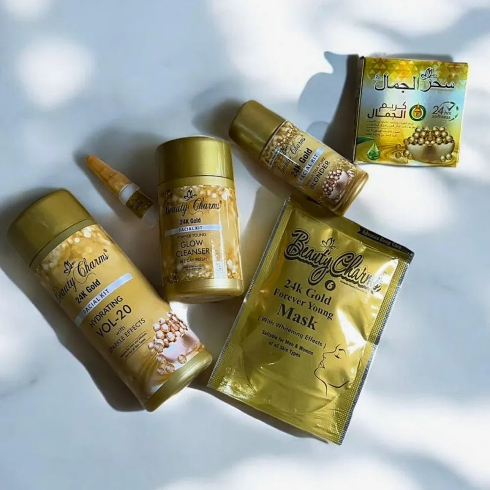 Best Skin Polisher Set and Beauty Cream with Serum