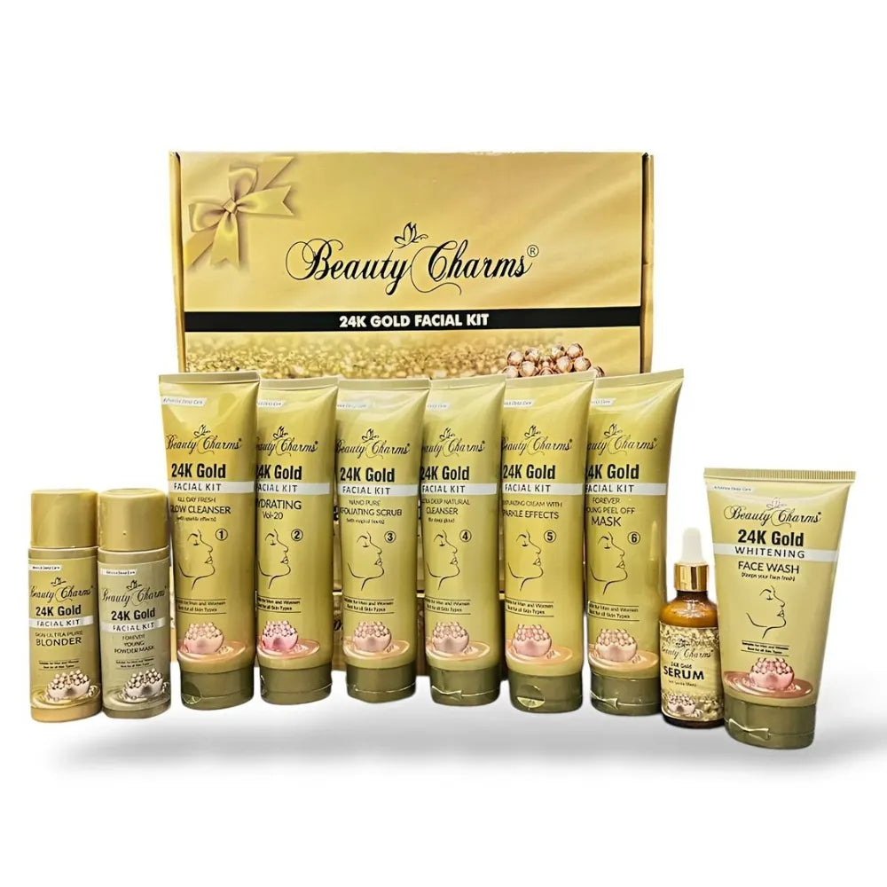 Best 24K Gold Skin Whitening Facial Kit