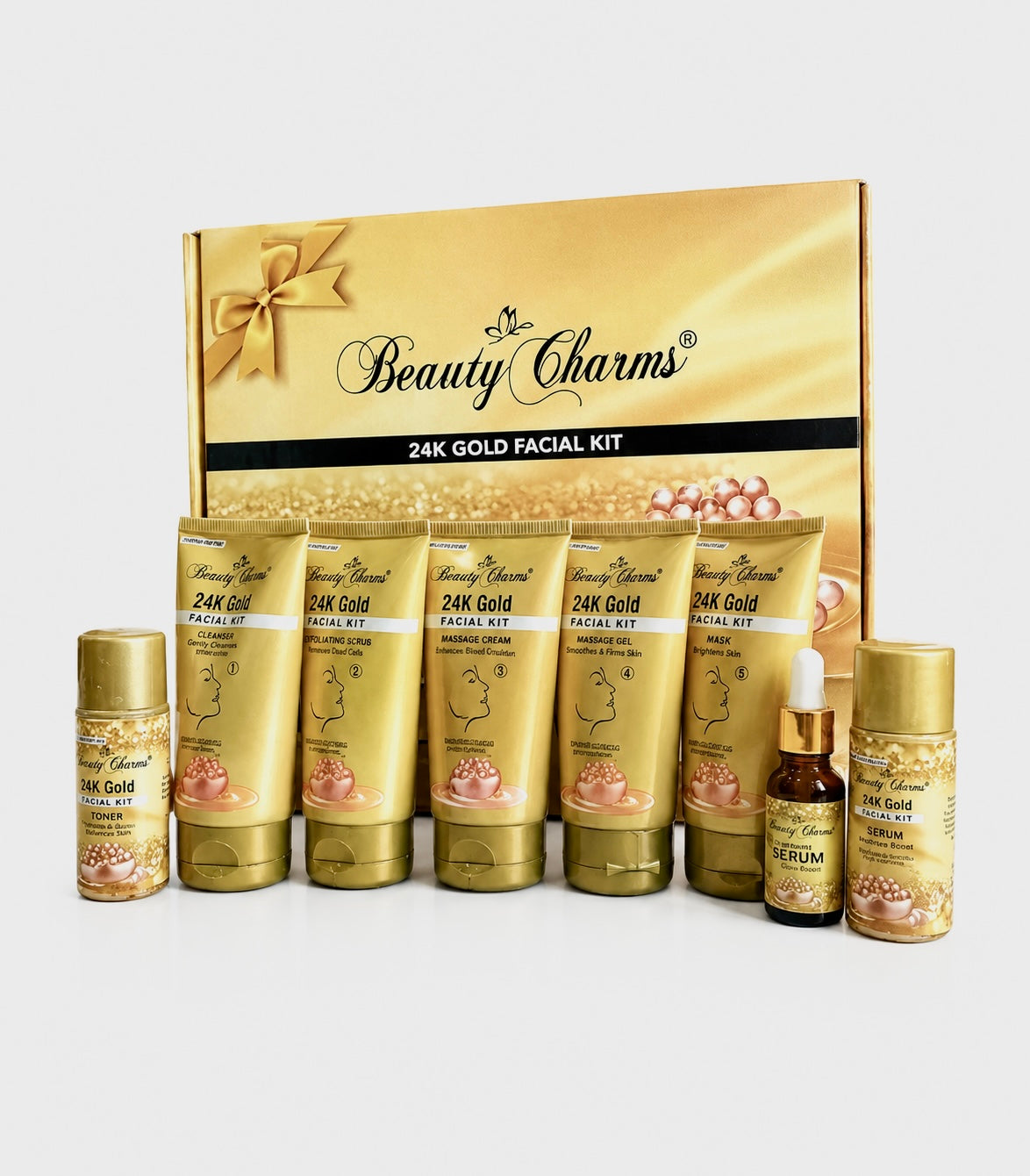 Affordable 24K Gold Whitening Facial Kit