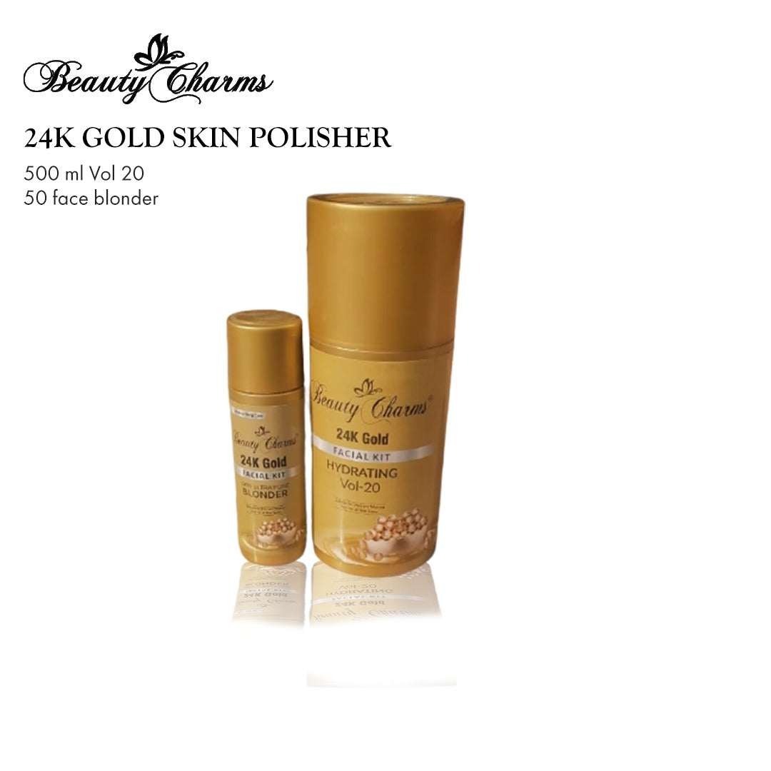 24k gold skin polish