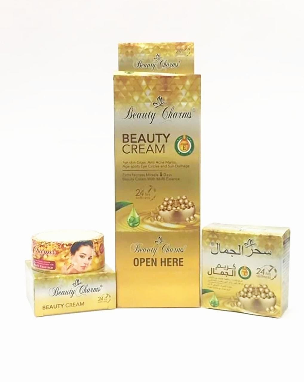 Beauty Charms New Beauty Cream Box