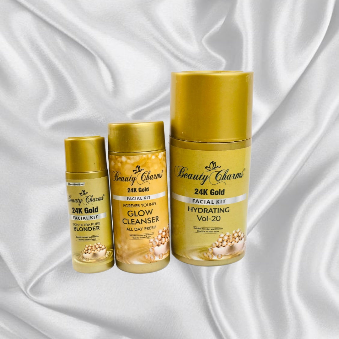 24K Gold Best Skin Polishing Kit at Home