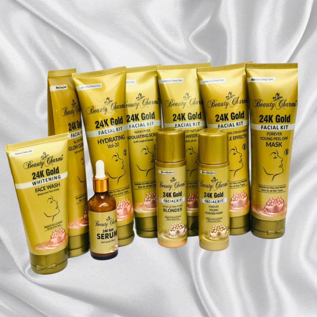 24K gold whitening facial kit in Pakistan