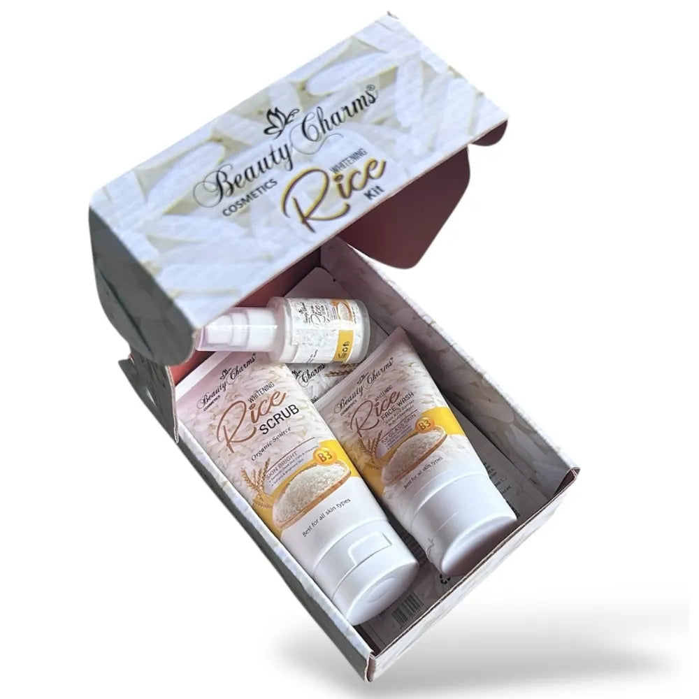 Rice Brightening Glow Kit - Beauty Charms
