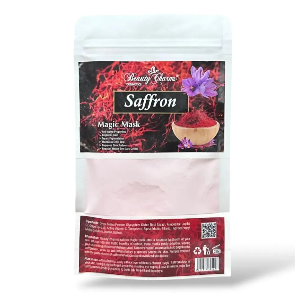 Saffron Magic Mask Powder for Face- Beauty Charms